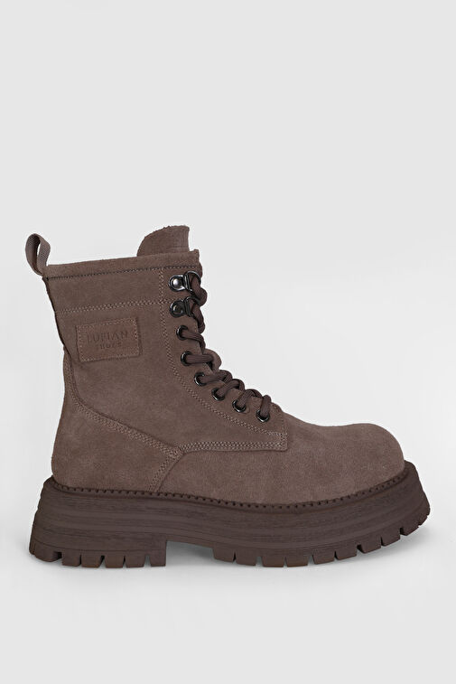 Ember Kadın Deri Bot Deve Tüyü - Görsel 2