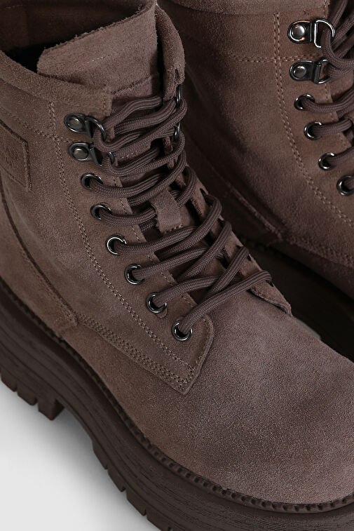 Ember Kadın Deri Bot Deve Tüyü - Görsel 3