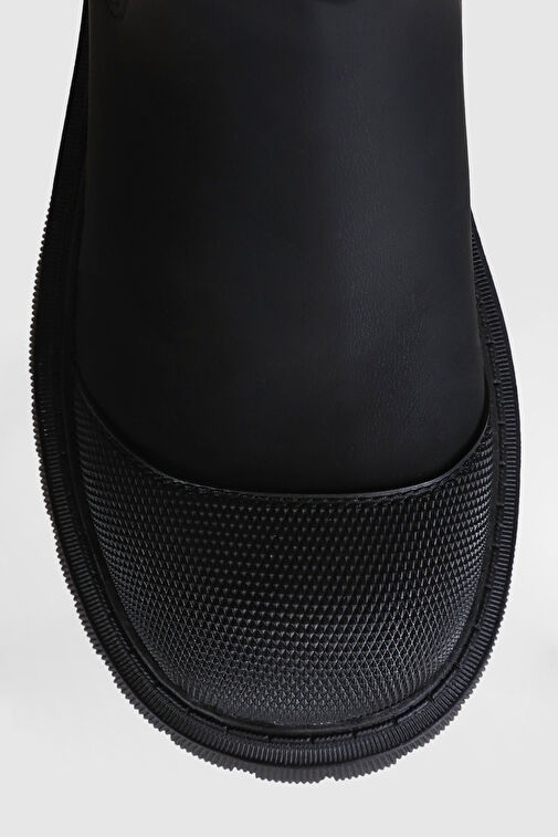 Sage Kadın Deri Bot Siyah - Görsel 6