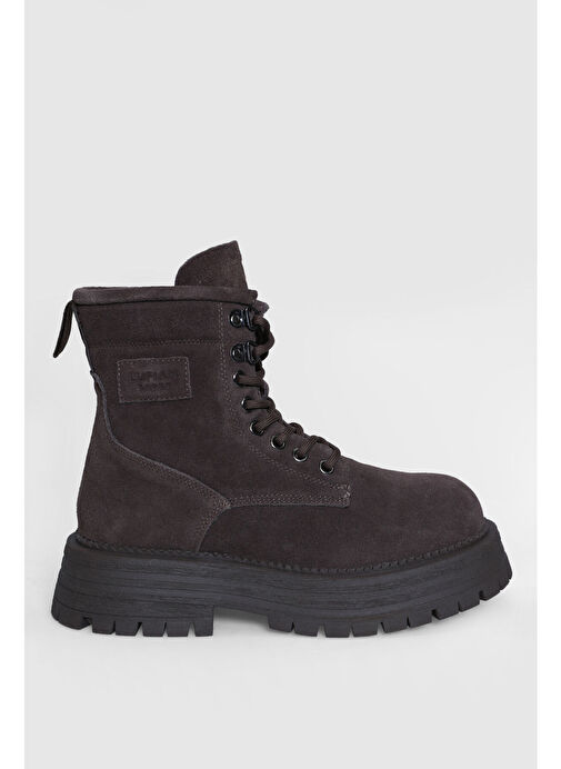 Ember Kadın Deri Bot Kahverengi - Görsel 2