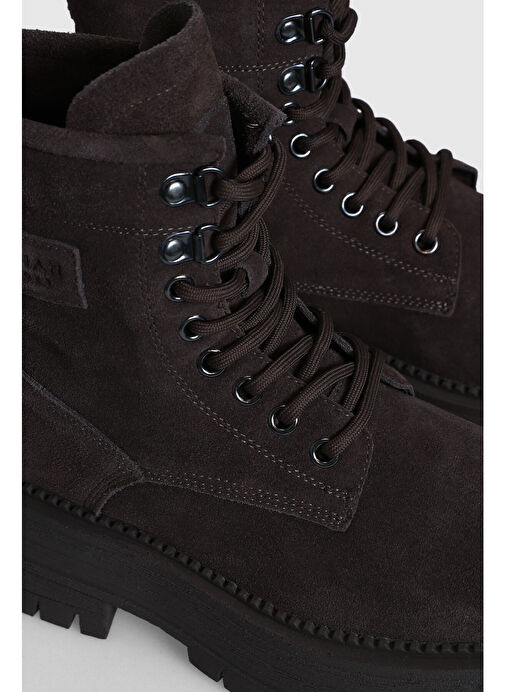 Ember Kadın Deri Bot Kahverengi - Görsel 3