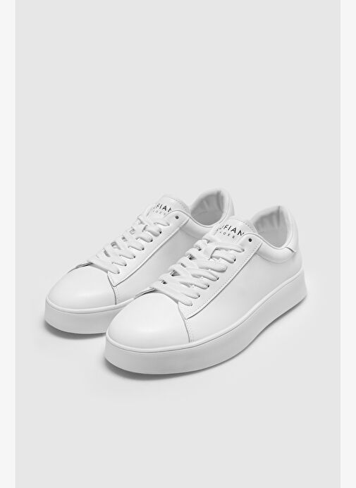 Anton Erkek Sneaker Ayakkabı Beyaz - Görsel 5