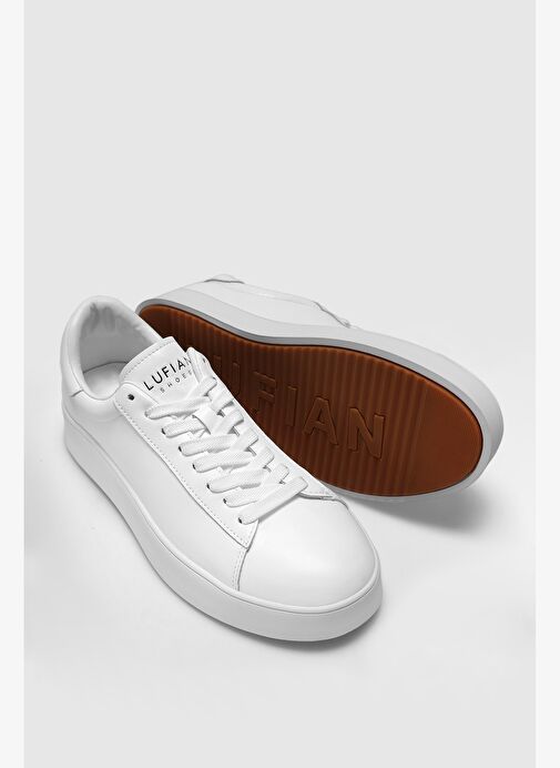 Anton Erkek Sneaker Ayakkabı Beyaz - Görsel 4