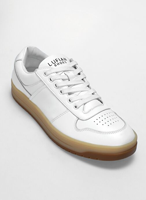 Omar Erkek Sneaker Ayakkabı Beyaz - Görsel 4