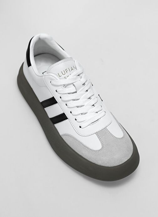 Samuel Erkek Sneaker Ayakkabı Beyaz - Görsel 3