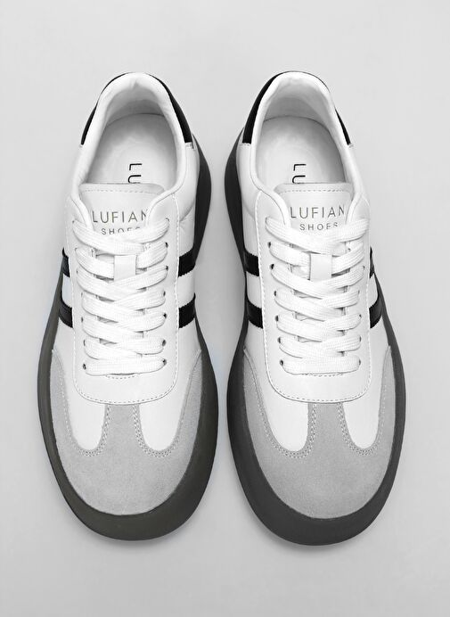 Samuel Erkek Sneaker Ayakkabı Beyaz - Görsel 4