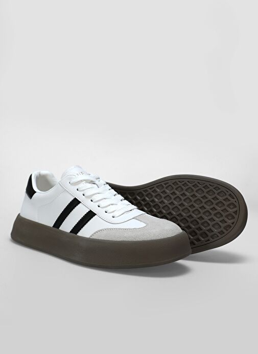 Samuel Erkek Sneaker Ayakkabı Beyaz - Görsel 6