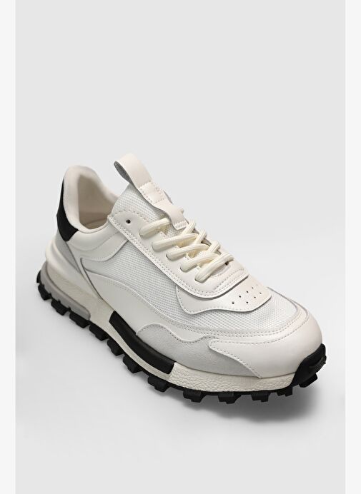 Henry Erkek Sneaker Ayakkabı Beyaz - Görsel 3
