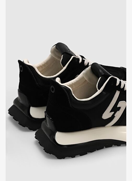 Marta Kadın Sneaker Ayakkabı Siyah - Görsel 4