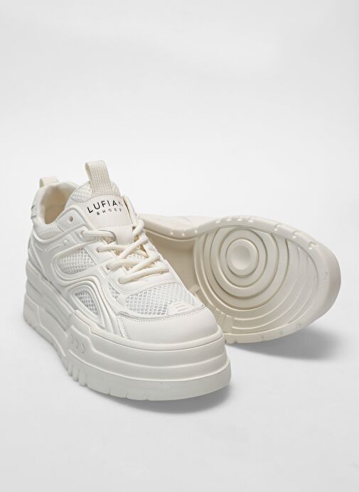 Tomrıs Kadın Sneaker Ayakkabı Beyaz - Görsel 7