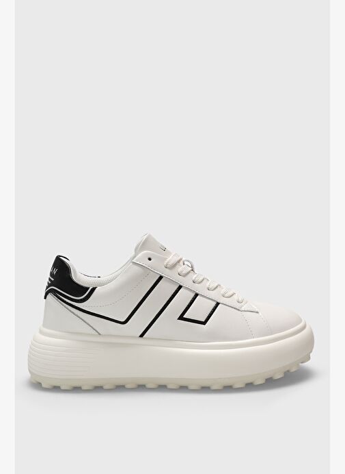 Julıa Kadın Sneaker Ayakkabı Beyaz - Görsel 2