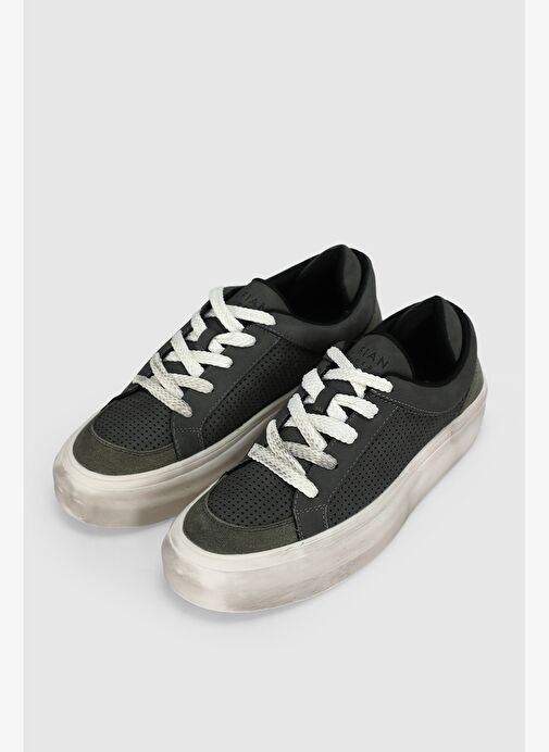 Allan Erkek Sneaker Ayakkabı Yeşil - Görsel 5