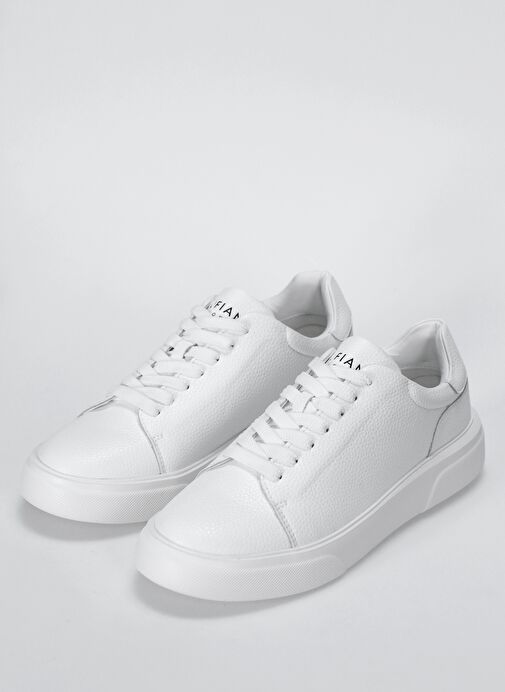 Tommy Erkek Sneaker Ayakkabı Beyaz - Görsel 5