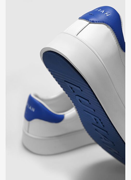 Anton Erkek Sneaker Ayakkabı Saks - Görsel 6