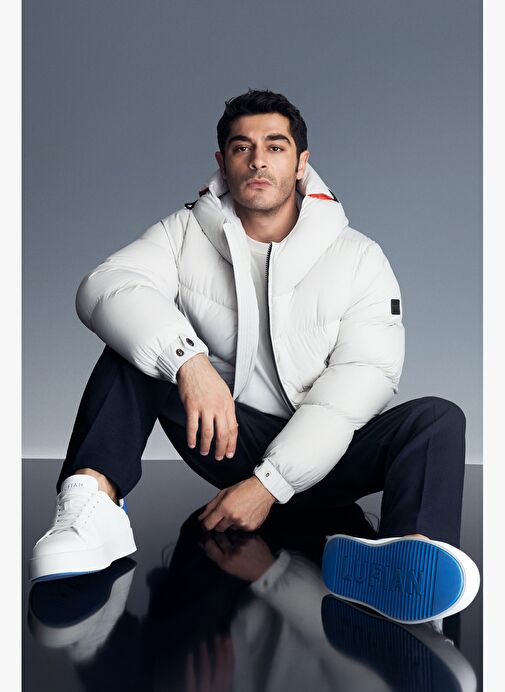 Anton Erkek Sneaker Ayakkabı Saks - Görsel 2