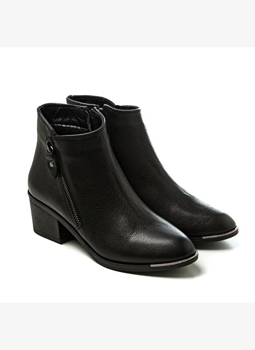 Kadın SR-87503-1 John May Siyah Zenne Bot - Görsel 4