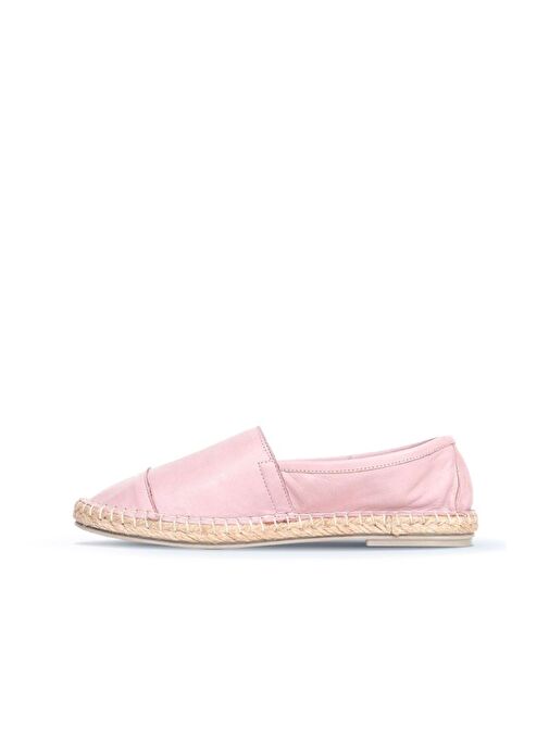 Bueno Shoes Gül Kurusu Deri Kadın Espadril Ayakkabı 01wj0300 - Görsel 6