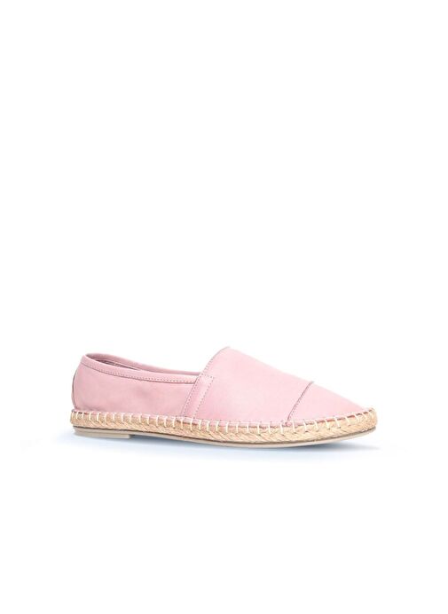 Bueno Shoes Gül Kurusu Deri Kadın Espadril Ayakkabı 01wj0300 - Görsel 4
