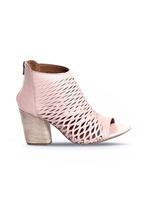 Bueno Shoes Pudra Deri Kadın Topuklu Sandalet 01wl3700 - Görsel 2