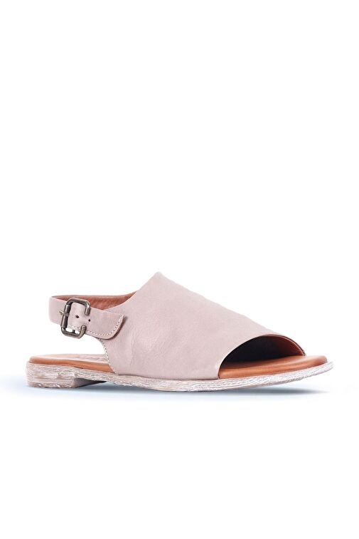 Bueno Shoes Gümüş Deri Kadın Sandalet 01wn5000 - Görsel 5