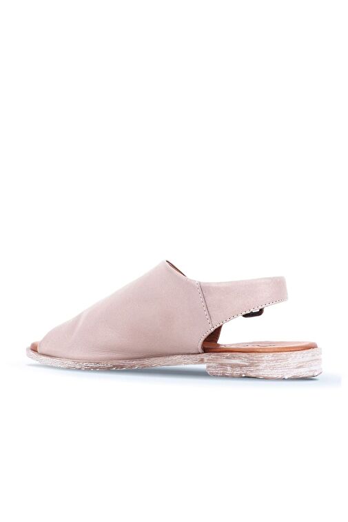 Bueno Shoes Gümüş Deri Kadın Sandalet 01wn5000 - Görsel 3