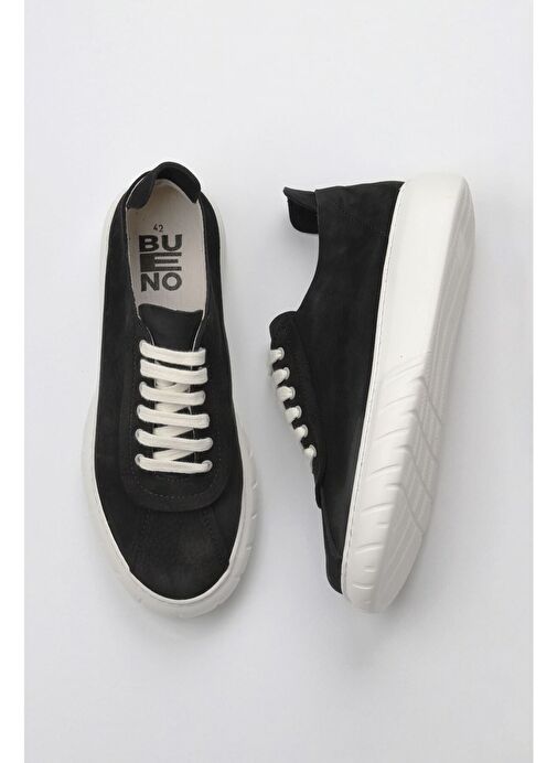 Bueno Shoes Siyah Nubuk Erkek Spor Ayakkabı 01mq4904 - Görsel 2