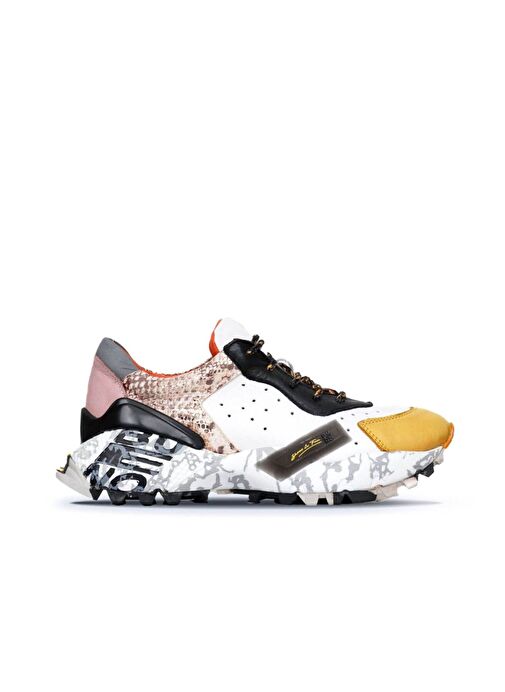 Bueno Shoes Sarı Deri Kadın Spor Ayakkabı 01wq10600 - Görsel 2