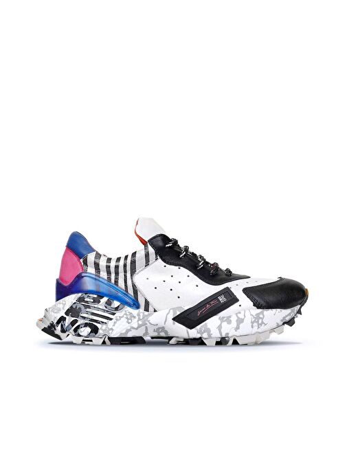 Bueno Shoes Siyah Deri Kadın Spor Ayakkabı 01wq10600 - Görsel 2