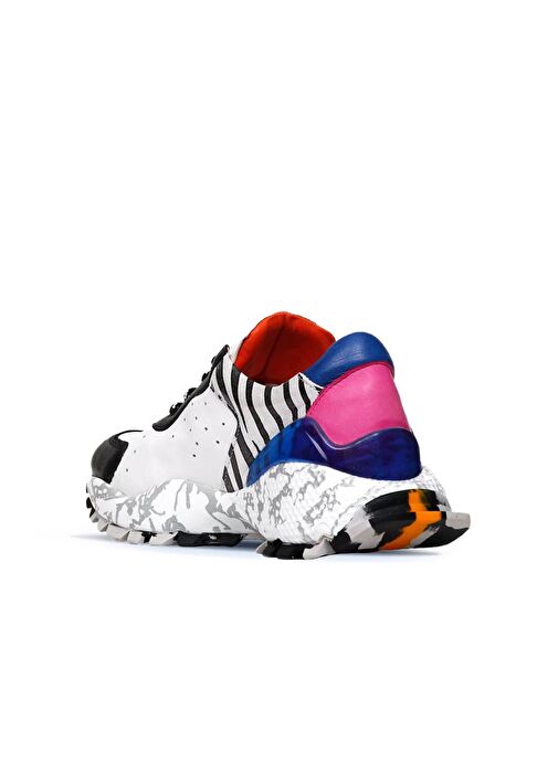 Bueno Shoes Siyah Deri Kadın Spor Ayakkabı 01wq10600 - Görsel 5