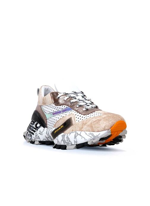 Bueno Shoes Vizon Deri Kadın Spor Ayakkabı 01wq10602 - Görsel 3