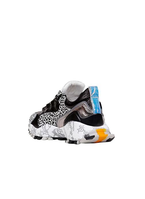 Bueno Shoes Leopar Deri Kadın Spor Ayakkabı 01wq10604 - Görsel 6