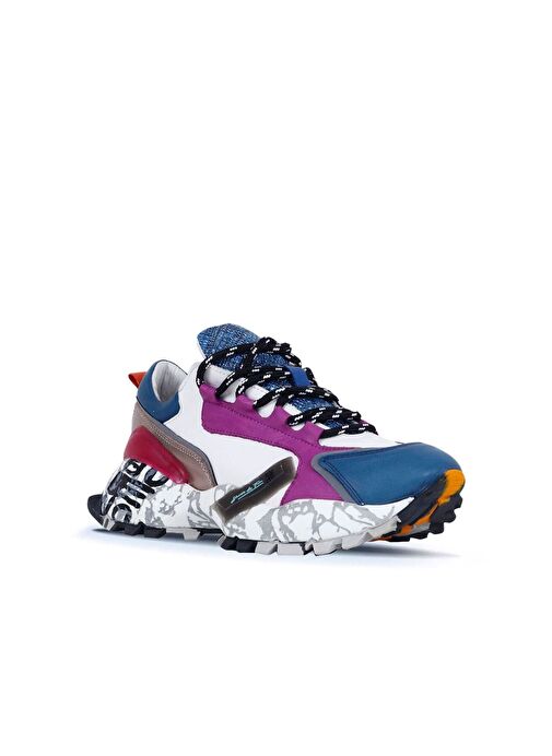 Bueno Shoes Pudra Deri Kadın Spor Ayakkabı 01wq10604 - Görsel 3