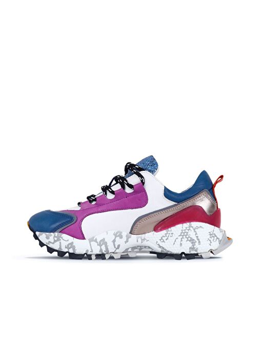 Bueno Shoes Pudra Deri Kadın Spor Ayakkabı 01wq10604 - Görsel 4