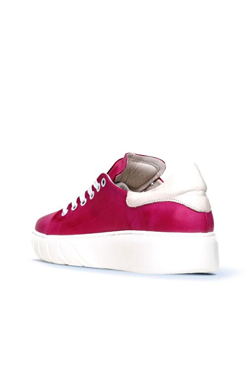 Bueno Shoes Fuşya Deri Kadın Spor Ayakkabı 01wr4802 - Görsel 5