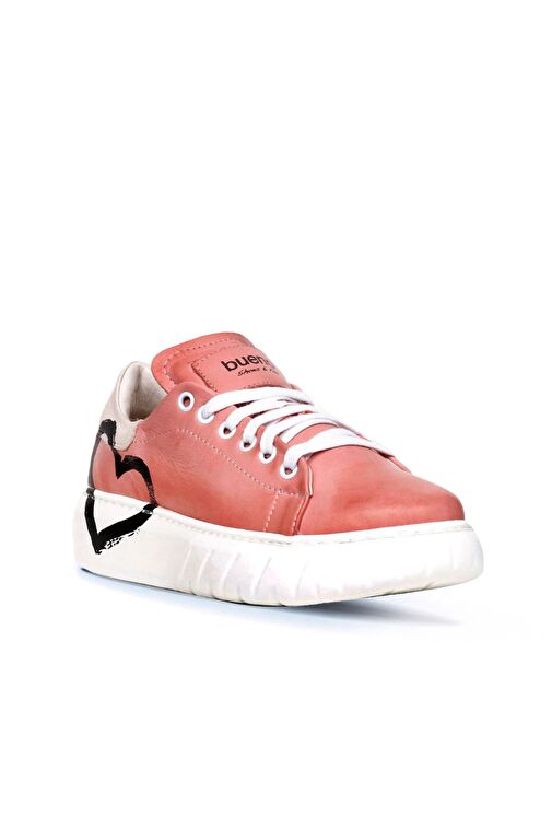 Bueno Shoes Pudra Deri Kadın Spor Ayakkabı 01wr4802 - Görsel 3