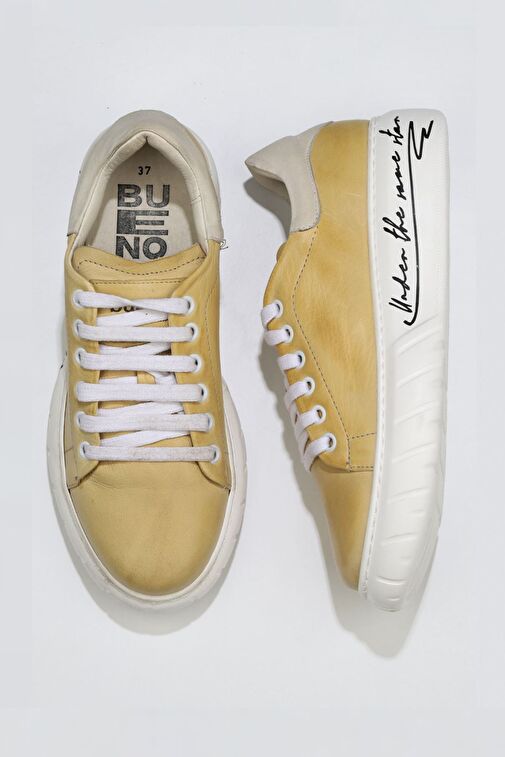 Bueno Shoes Sarı B75c02 Kadın Spor Ayakkabı 01wr4802 - Görsel 2