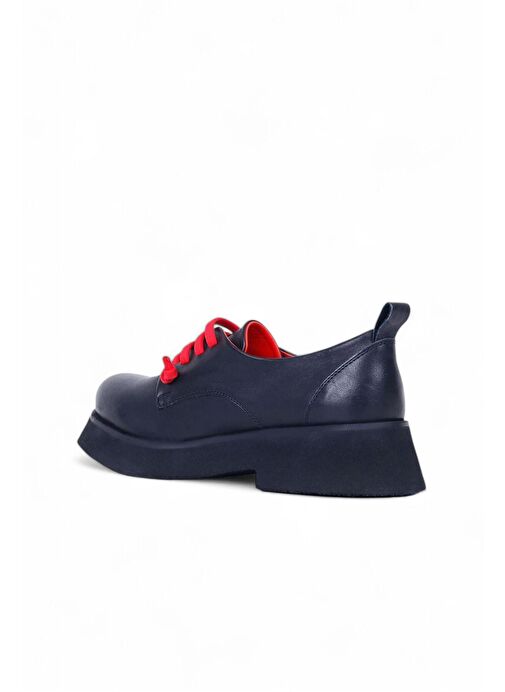 Bueno Shoes Kırmızı Deri Kadın Klasik Ayakkabı 01wr8804 - Görsel 5