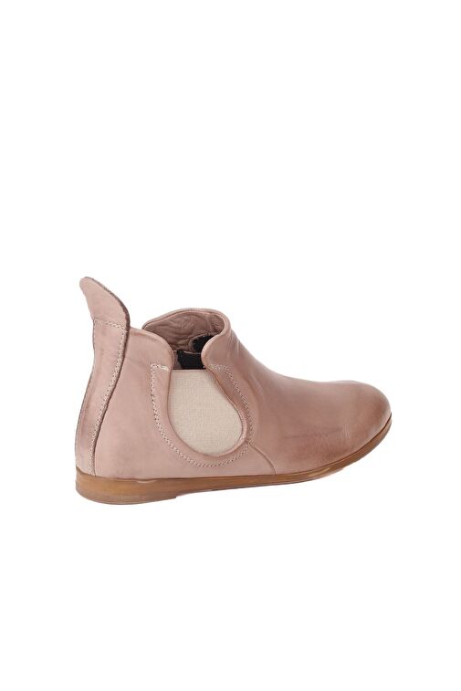 Bueno Shoes Gri Deri Kadın Düz Bot 01wp1602 - Görsel 3