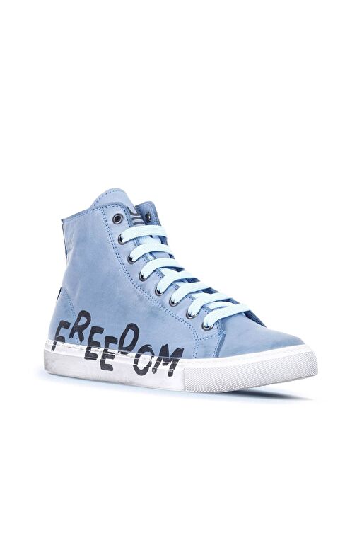 Bueno Shoes Mavi B52c03 Kadın Baskılı Spor Bot 01wr1806 - Görsel 3