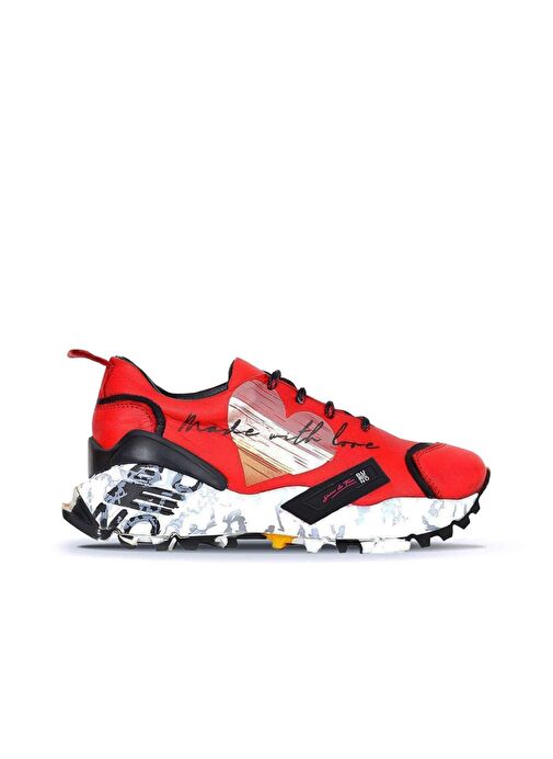 Bueno Shoes Kırmızı B22c12 Kadın Spor Ayakkabı 01wr2106 - Görsel 2