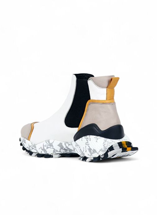 Bueno Shoes Kurşun Deri Kadın Spor Bot 01wr2110 - Görsel 5