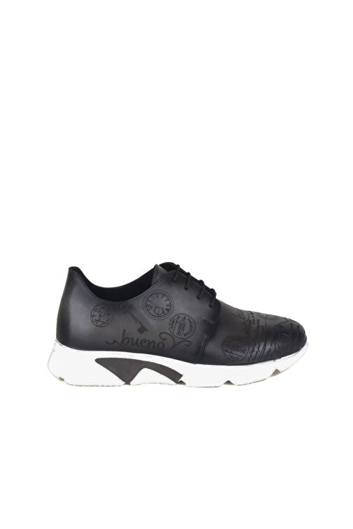 Bueno Shoes Gri Deri Erkek Spor Ayakkabı 04m5386 - Görsel 2