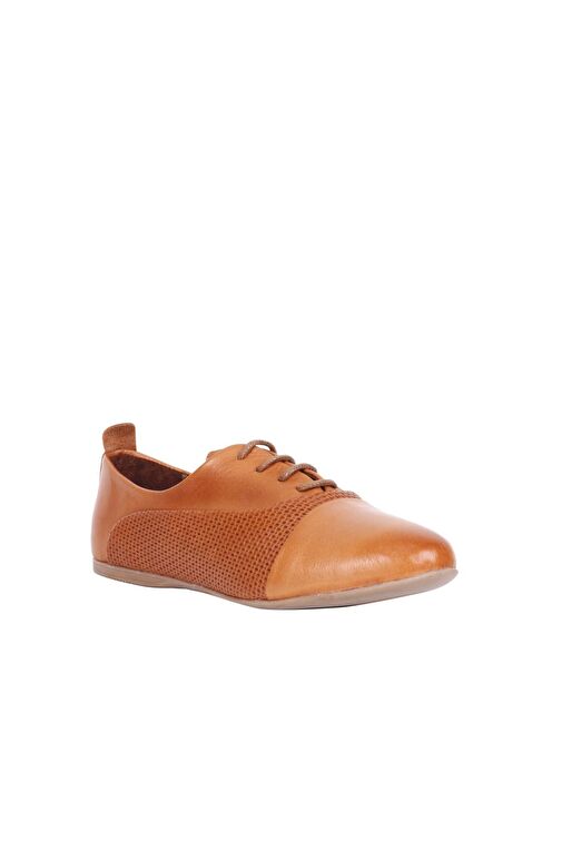 Bueno Shoes Taba Deri Kadın Babet 01wl1247 - Görsel 3