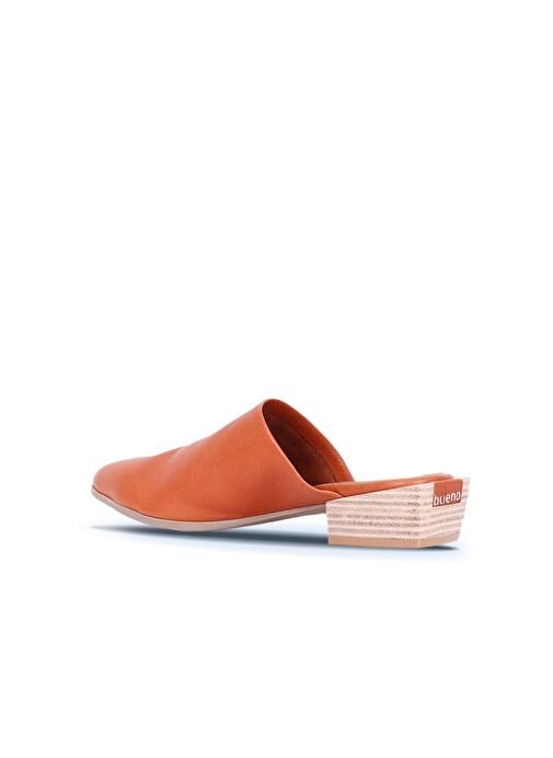 Bueno Shoes Taba Deri Kadın Topuklu Terlik 01wq2603 - Görsel 5