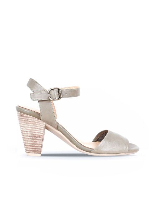 Bueno Shoes Yeşil Deri Kadın Topuklu Sandalet 01wq8204 - Görsel 2