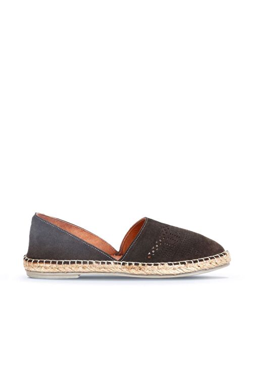 Bueno Shoes Haki Süet Kadın Espadril Ayakkabı 01wq2415 - Görsel 2