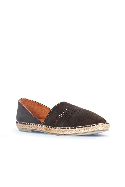 Bueno Shoes Haki Süet Kadın Espadril Ayakkabı 01wq2415 - Görsel 3