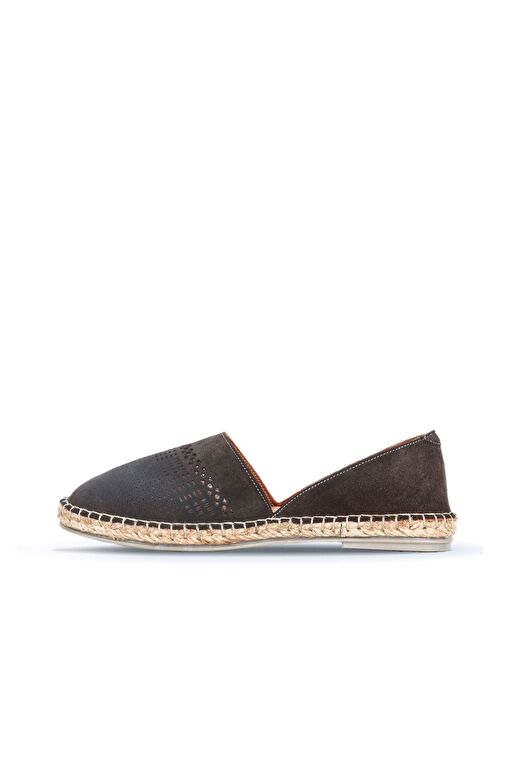 Bueno Shoes Haki Süet Kadın Espadril Ayakkabı 01wq2415 - Görsel 4