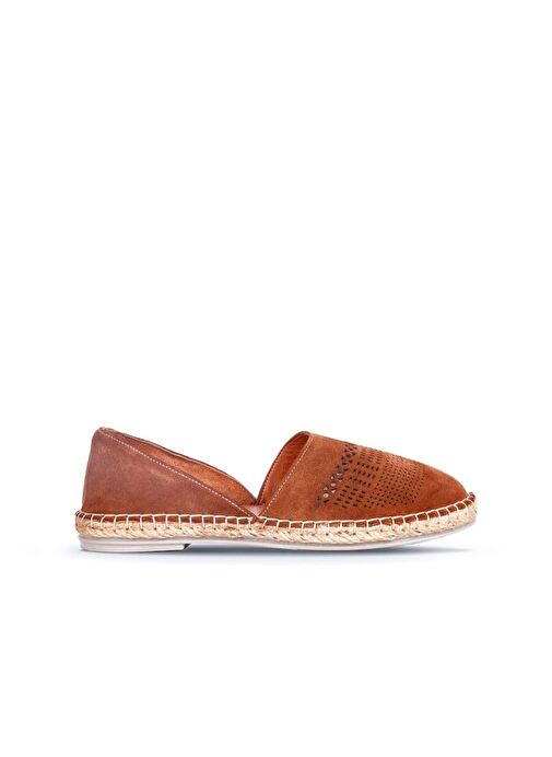 Bueno Shoes Taba Süet Kadın Espadril Ayakkabı 01wq2415 - Görsel 2