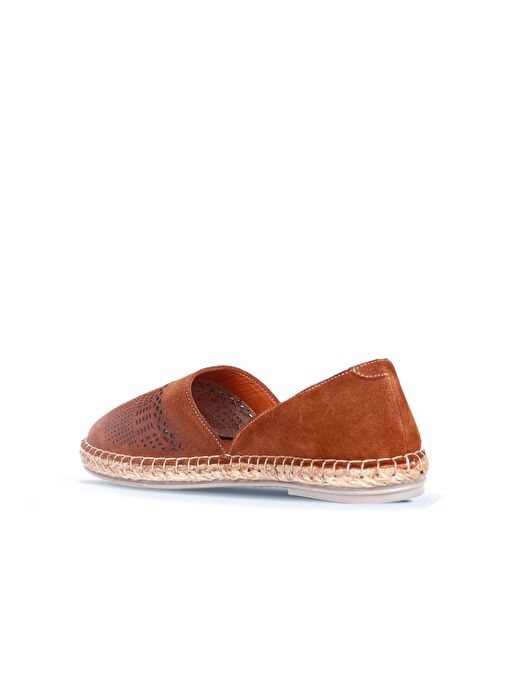 Bueno Shoes Taba Süet Kadın Espadril Ayakkabı 01wq2415 - Görsel 5